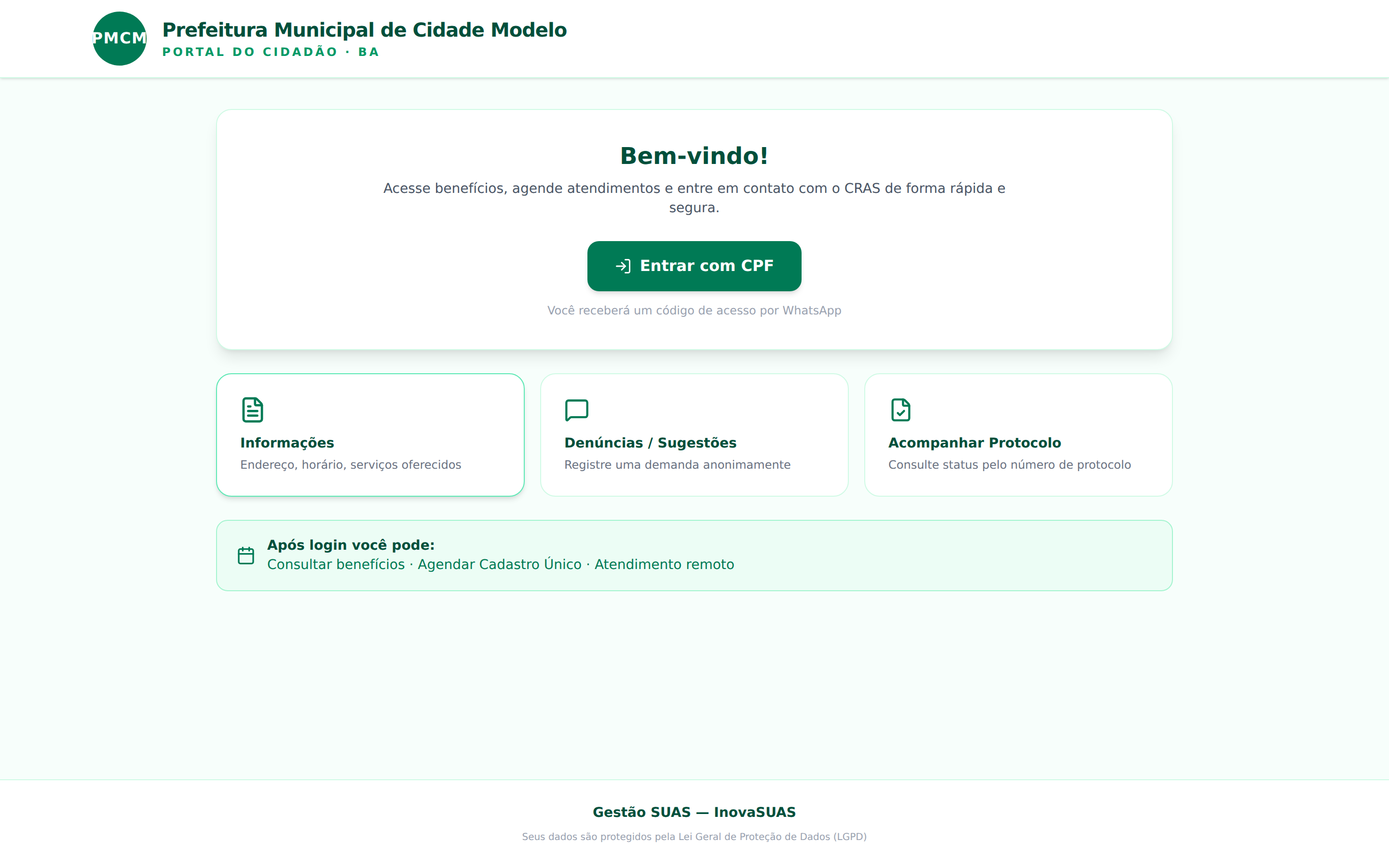 Portal do cidadão