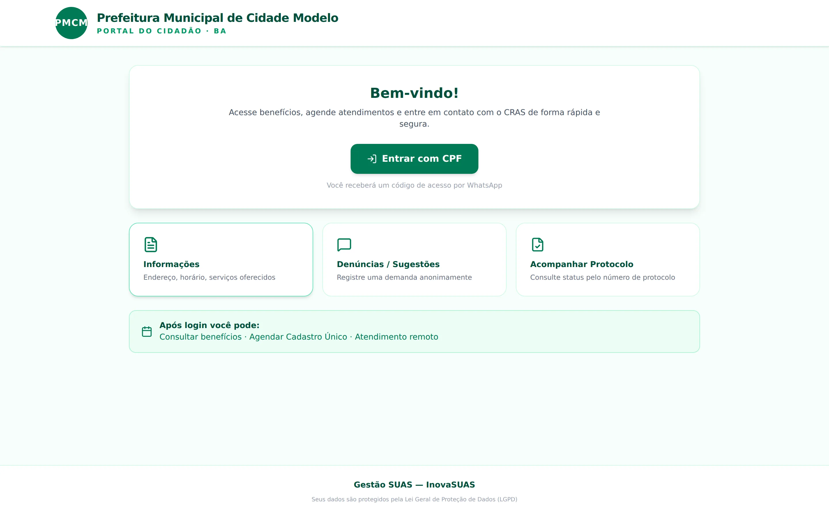 Portal do cidadão